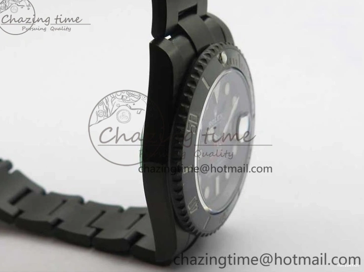 PVD 1:1 Noob Bracelet V10.5 Black PVD RED on SINGLE Dial Edition Submariner A2836 BLAKEN Best 0220